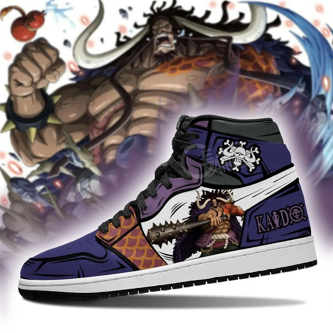 Yonko Kaido Sneakers Custom Anime OP Shoes