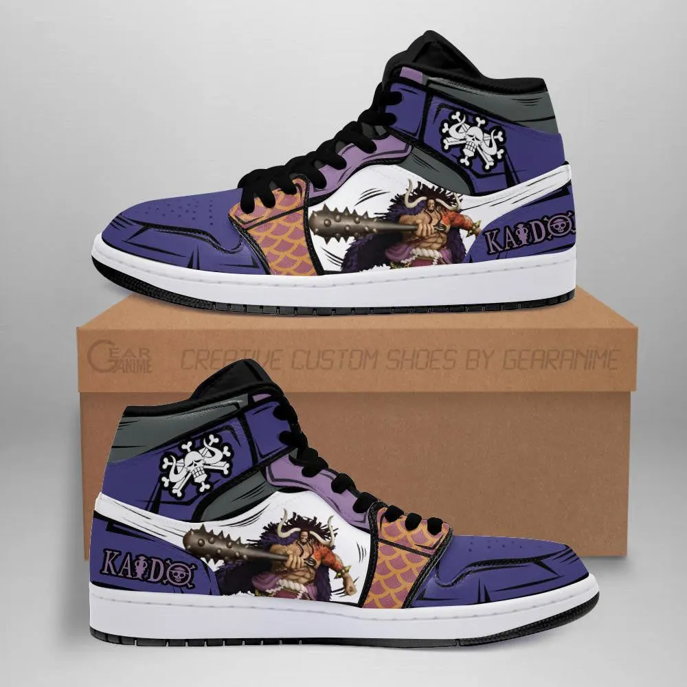 Yonko Kaido Sneakers Custom Anime OP Shoes