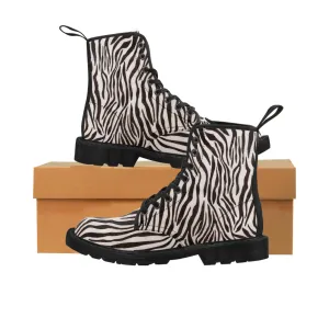 Zebra - Inovax Woman's Canvas Boots