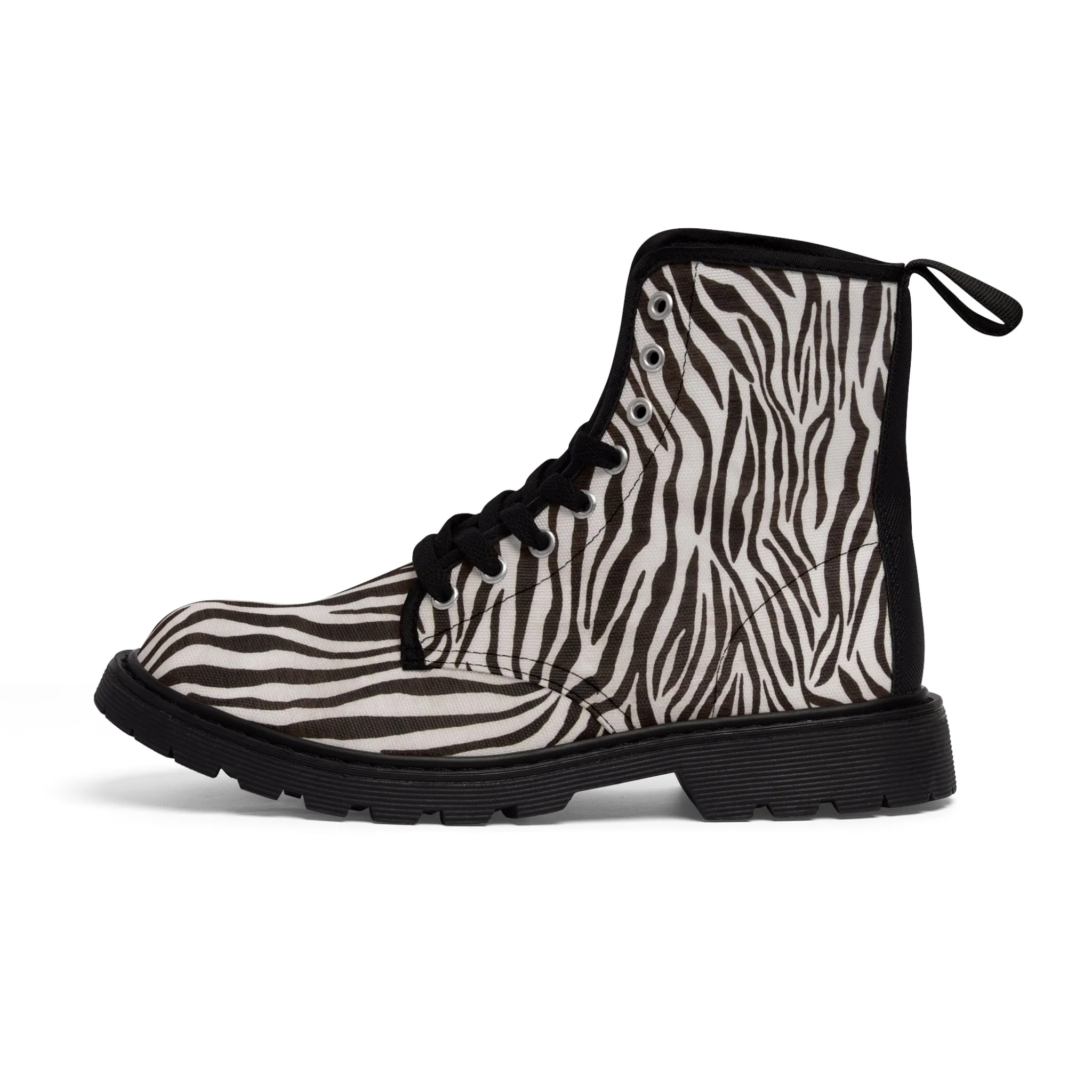 Zebra - Inovax Woman's Canvas Boots