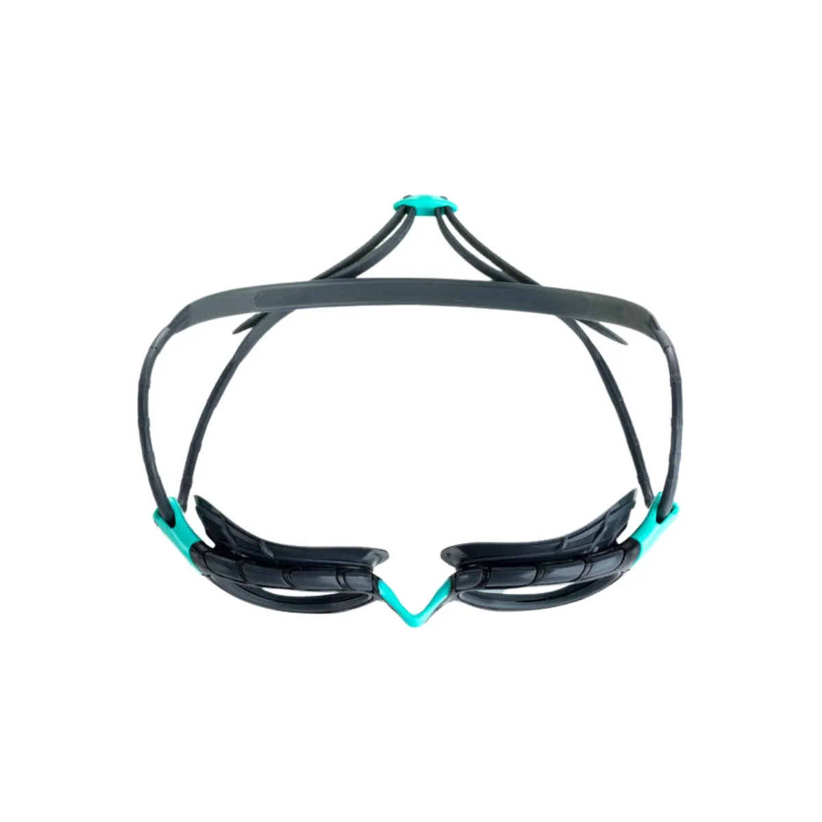 Zoggs Predator Titanium Reactor Swimming Goggles Gray Blue